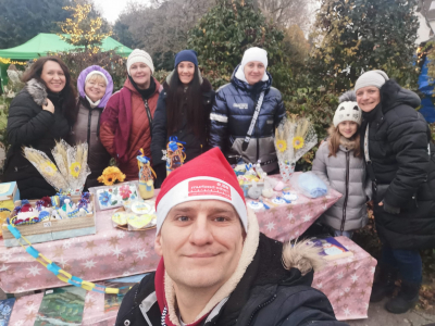 Українська Громада NRW, в м. Essen взяла участь в різдвяному базарчику!