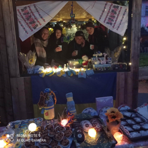 Українська Громада NRW, в м. Essen взяла участь в різдвяному базарчику!