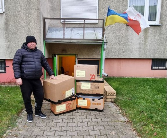 30.11.2022 Чергова допомога вирушила в Україну.