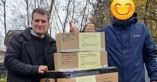 30.11.2022 Чергова допомога вирушила в Україну.
