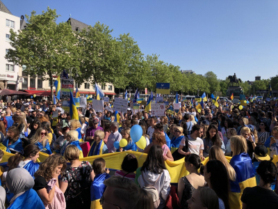Великий Марш на підтримку України в Кельні