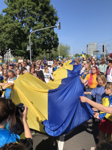 Великий Марш на підтримку України в Кельні