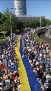 Великий Марш на підтримку України в Кельні