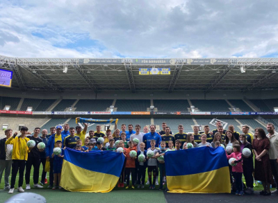 Тренування для дітей від Національної збірної України з футболу