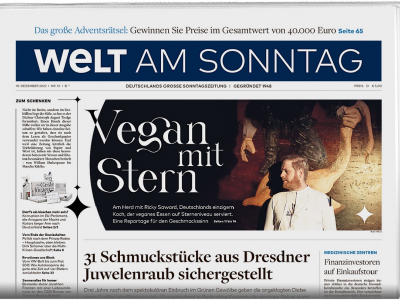 18.12.2022 Welt am Sontag